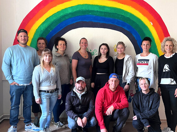 Gruppenbild Hort Regenbogenland